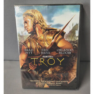 Troy DVD Movie Bradd Pitt Eric Bana Orlando Bloom 2009 Rated R Widescreen New